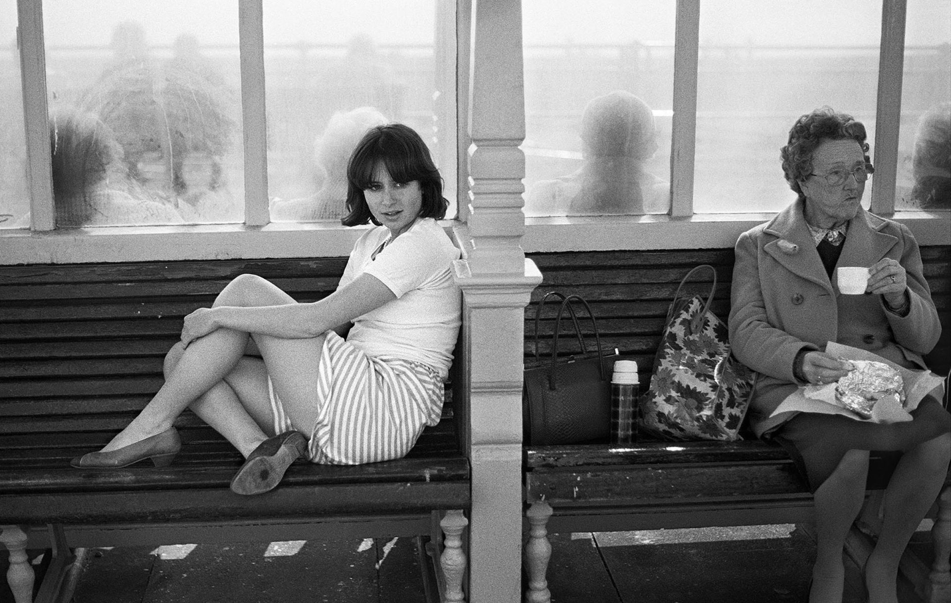 Madly in adolescent-love at the time, and despite a cultivated bravado, I’d been pretty battered by the bullying from previous years and couldn’t tell her how much I cared for fear of more rejection, so hid behind a lens instead and we became friends. Strange as it may seem by today’s standards, Lancing College was rare at the time since it had broken a centuries old tradition of segregated, privileged, private education and introduced the opposite sex into the sixth form of a boys’ public school. The girls had their own purpose built house, Manor, set well away from the male domains that constituted the majority of the school, but happily close to the darkroom. Photographing the girls there was to become my first published story with Jane gracing my first cover. I’m glad to say, that after all this time and despite my 17-year-old tongue being glued to the roof of my mouth then, we are still friends. With a wry smile, she reminded me of late that throughout our shared school days, I couldn’t see for looking despite being constantly glued to a camera. © Jocelyn Bain Hogg / VII.
